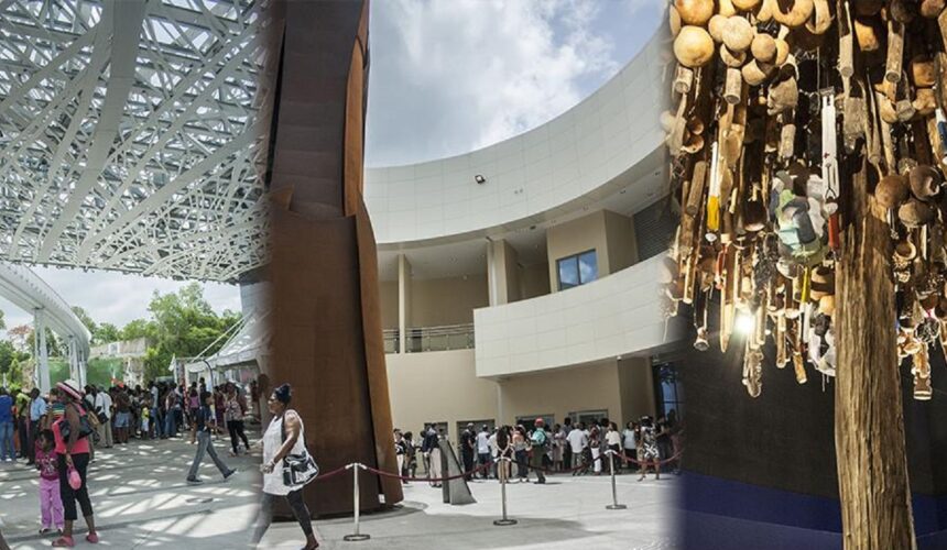 Montage photos ouverture officielle du Mémorial acte en Guadeloupe le 7 Juillet 2015