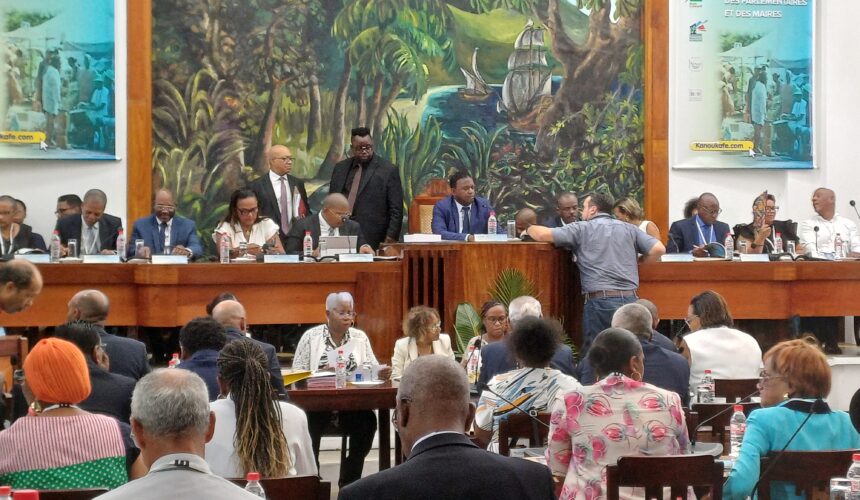 Le congrès des élus régionaux, départementaux, des parlementaires et des maires de Guadeloupe s’est tenu mercredi 12 juin au conseil départemental à Basse-Terre