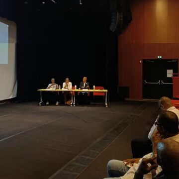 Le Mémorial acte à Pointe-à-Pitre a accueilli la restitution des travaux du Forum jeune citoyen « Dèmen sé tan nou » ce vendredi 6 décembre. Photo : Ceser Guadeloupe Le Mémorial acte à Pointe-à-Pitre a accueilli la restitution des travaux du Forum jeune citoyen « Dèmen sé tan nou » ce vendredi 6 décembre. Photo : Ceser Guadeloupe