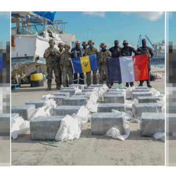 676,7 kilos de cocaïne saisis le 28 janvier 2026 après une interception menée par les autorités françaises au large des Antilles, en coopération avec les garde-côtes de la Barbade. Une prise qui illustre l'ampleur du narcotrafic dans la zone. Photo : Forces armées aux Antilles 676,7 kilos de cocaïne saisis le 28 janvier 2026 après une interception menée par les autorités françaises au large des Antilles, en coopération avec les garde-côtes de la Barbade. Une prise qui illustre l'ampleur du narcotrafic dans la zone. Photo : Forces armées aux Antilles